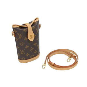 Louis Vuitton Fold Me Pouch Shoulder Bag Monogram Canvas Leather